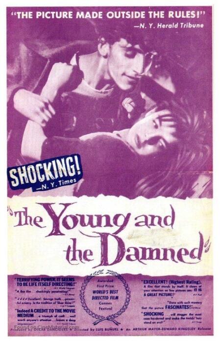 The Young and the Damned movie poster